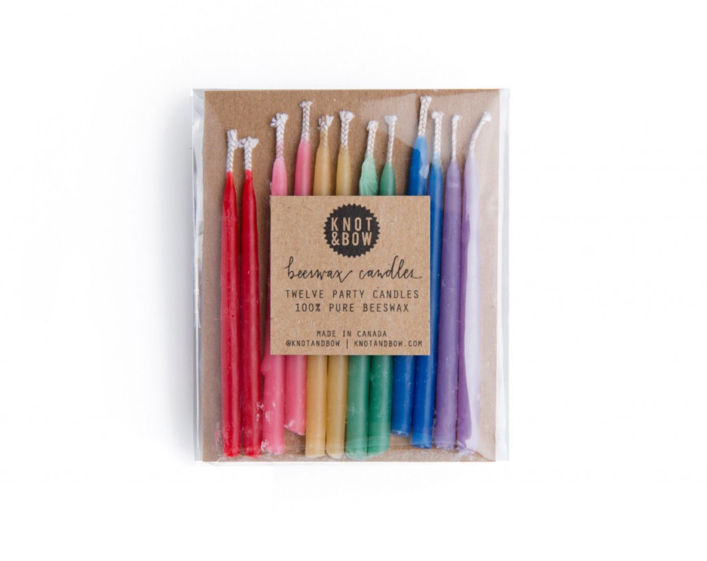 02 Beeswax Birthday Candles