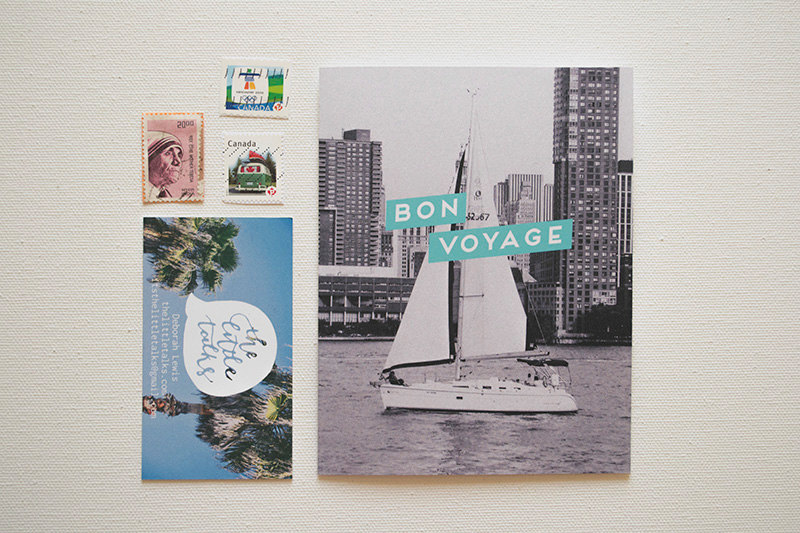 02 Bon Voyage (Good Trip) Photo Card