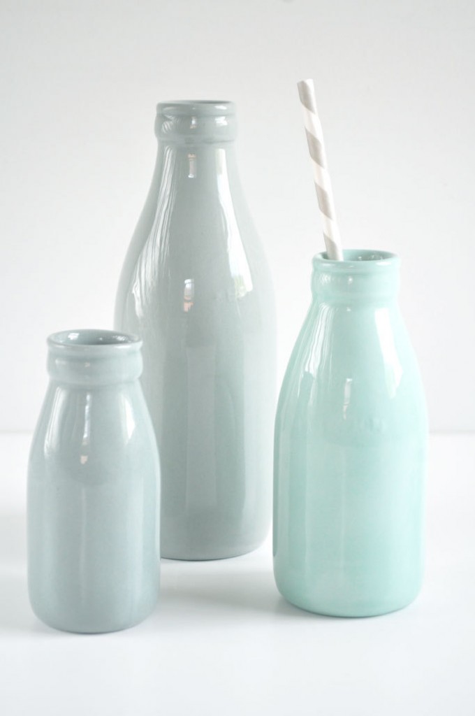 03 Large ceramic milk bottle