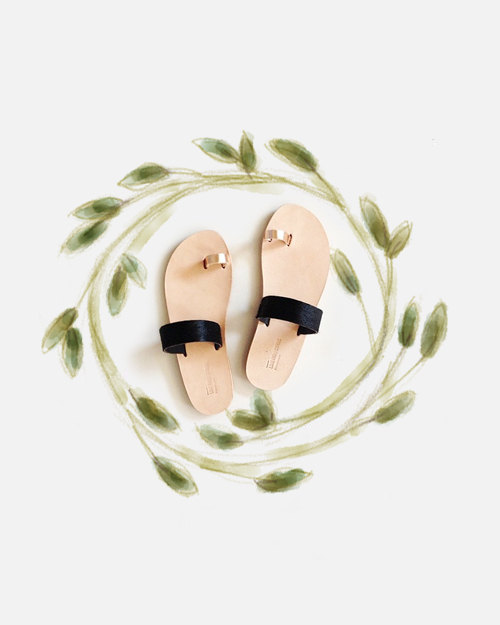 04 Persephone Greek sandals