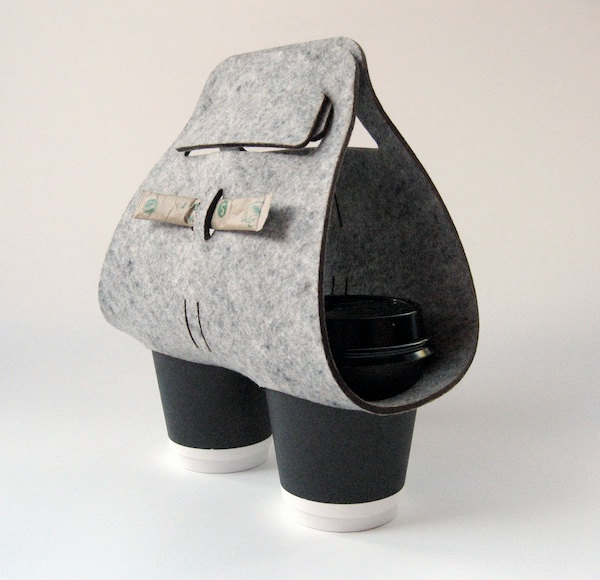 3 Objectify Tota Coffee Cup Carrier