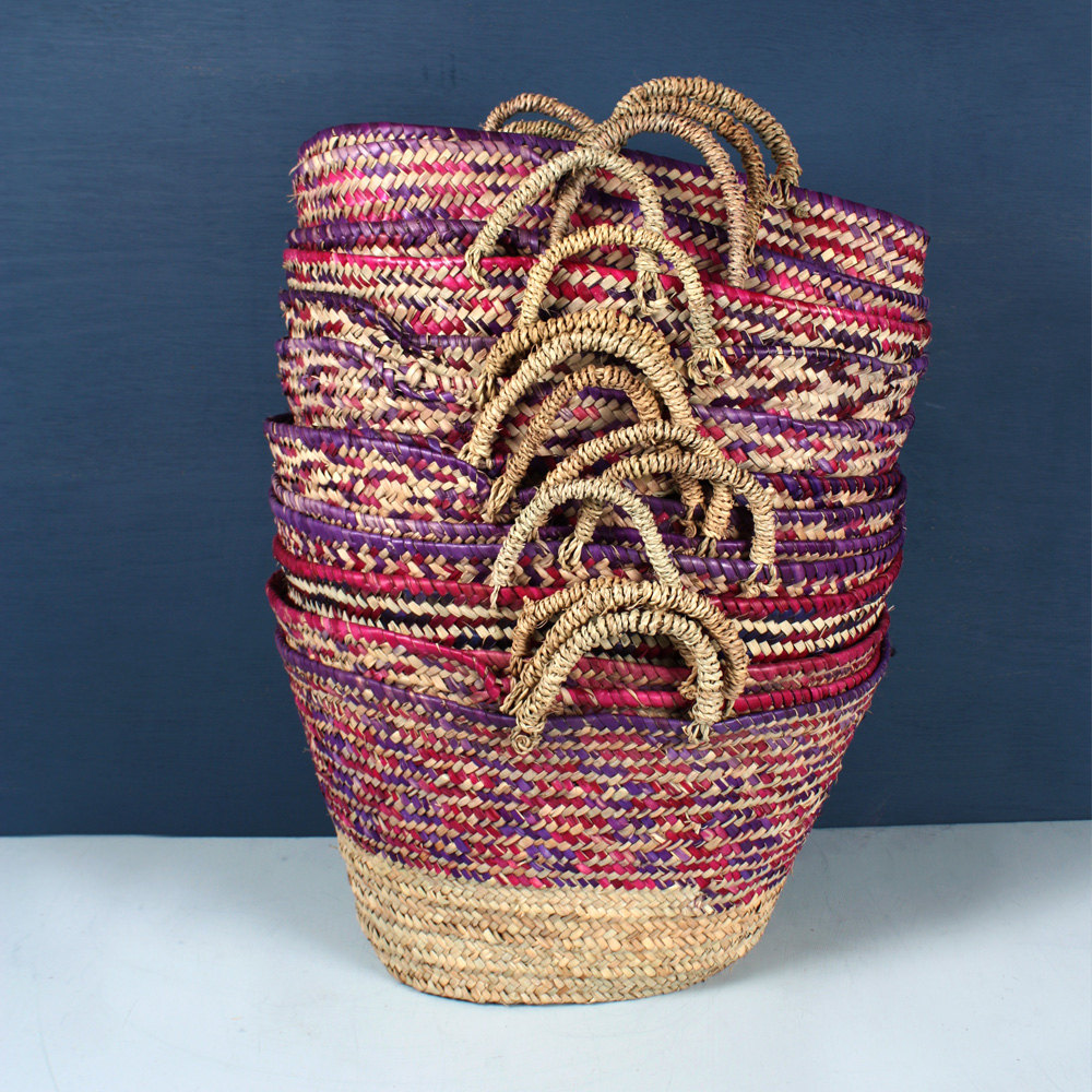 3 Colour Weave Basket