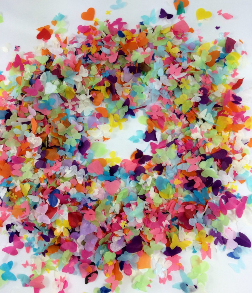 2 Rainbow Biodegradable Confetti