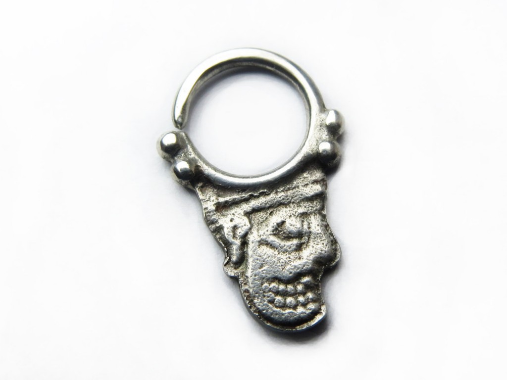 3 Ancient Pirate Septum Ring