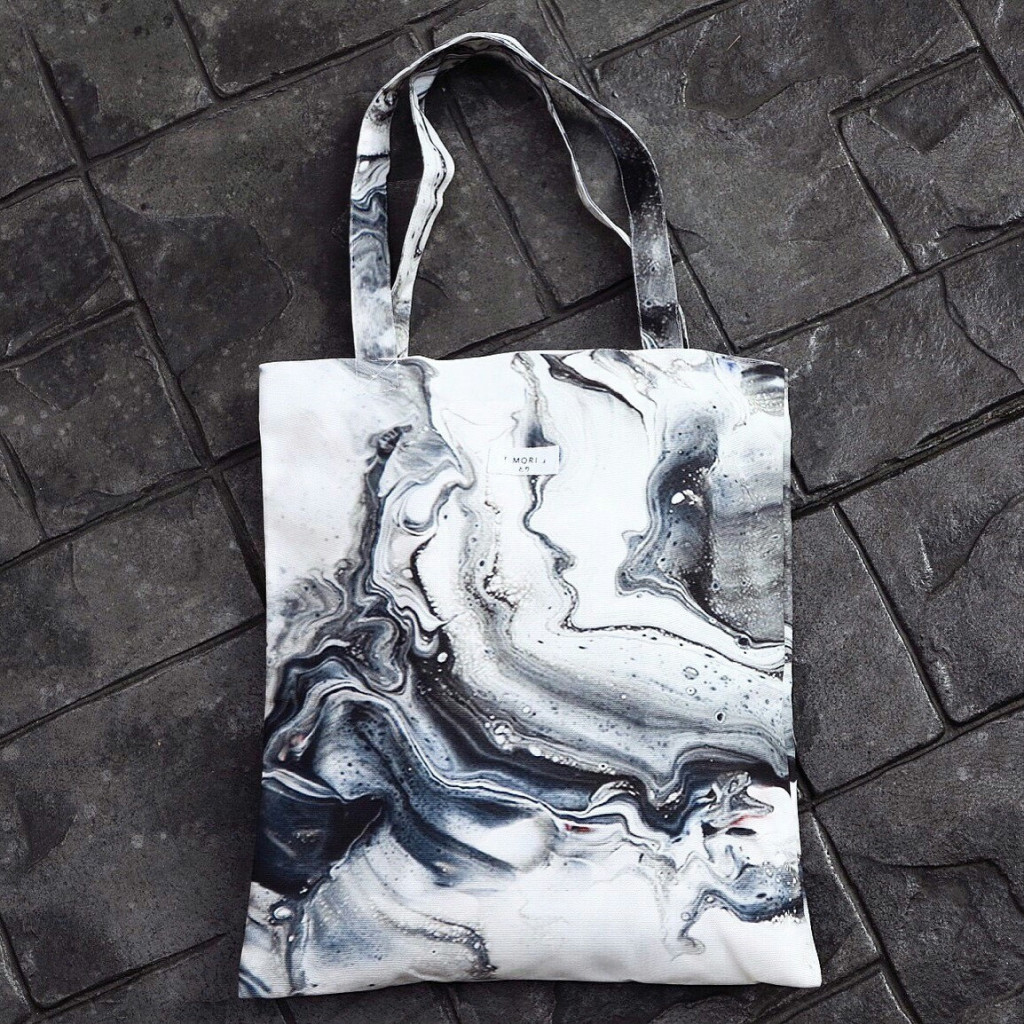 4 Melting and Flow High Quality Canvas tote bag